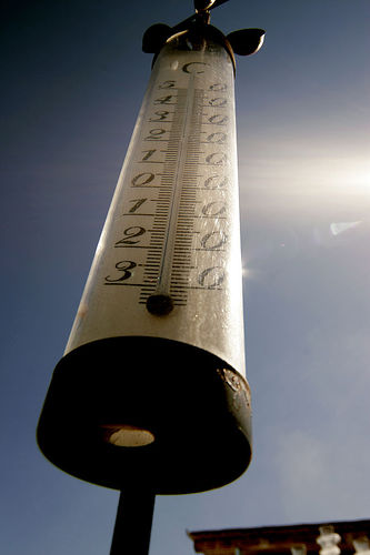 Priemerná ročná teplota vzduchu dosiahla v roku 2014, v histórii meteorologických meraní na Slovensku, najvyššiu hodnotu.