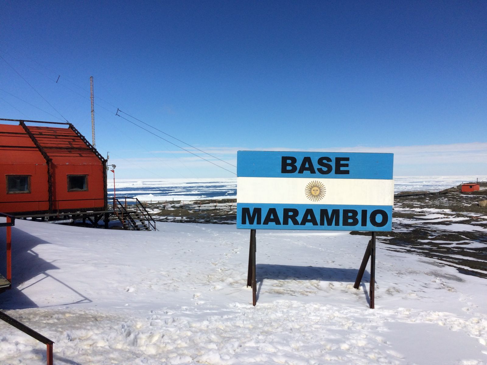 Argentínska stanica Marambio v Antarktíde