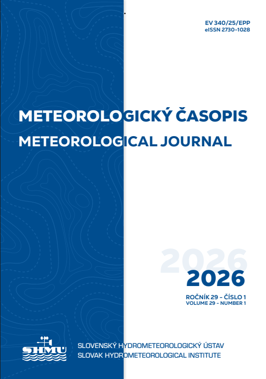 Dnes vyšlo nové číslo Meteorologického časopisu