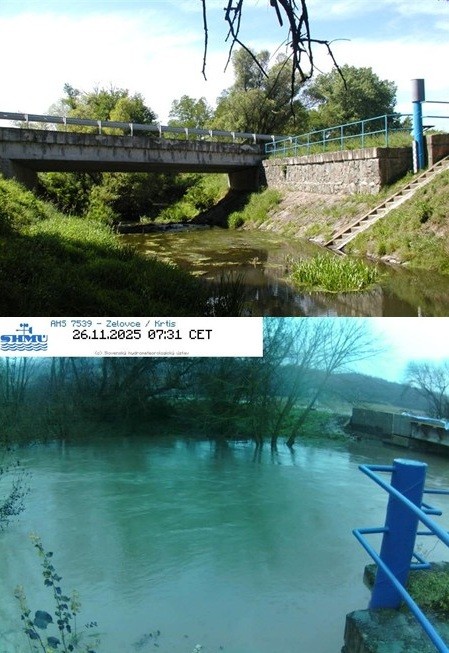 Hodnotenie hydrologickej situácie - november 2025